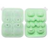 1pc Cute Teddy Bear Ice Cube Making Mold; Splash-proof And Easy To Fall Off; For Refrigerator With Container; Cute Bear Ice Cube Tray; To Make Frozen