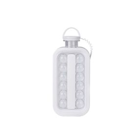 1pc Silicone Collapsible Ice Ball Jug; Easy Release Mold Ice Maker; Pour Out Ice Ball; Whisky & Cocktail Ice Tray