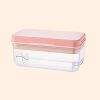 1pc Ice Cube Tray Mold With Lid And Bin; 32-cell Ice Cubes Mold; Ice Tray For Freezer; Ice Freezer Container; Spill-Resistant Removable Lid & Ice Scoo
