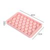 33 Grid Homemade Ice Ball Mold; Spherical Ice Maker In Refrigerator