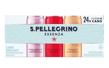 S.Pellegrino Essenza Flavored Mineral Water Variety Pack 11.15 fl. oz., 24 pk.