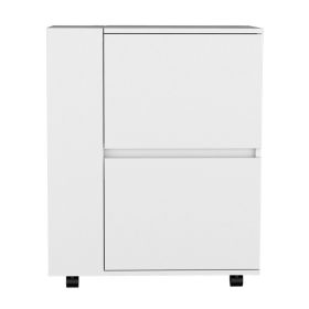 Bar Cart Belleville, Living Room, White