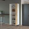 Oklahoma Tall Pantry Cabinet, Cupboard Storage Organizer with 5-Shelf