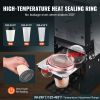 VEVOR Fully Automatic Cup Sealing Machine, 500-650 Cups/H, Cup Sealer Machine for 180 mm Tall & 90/95 mm Cup