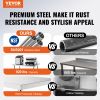 VEVOR Stainless Steel Prep Table, 30 x 72 x 34 Inch, Heavy Duty Metal Worktable with 3 Adjustable Height Levels