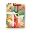 Utah Sego Lilies in Watercolor Apron Cooking Kitchen Server Baking Crafts Gardening for Adult Women Men, Unisex, Large, Multicolor