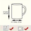 Hope Today 11oz Ceramic Mug - Inspirational Christian & Faith-Based Coffee Cup for Men and Women, Reusable,