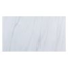 Enapay Marble Top Top & Gray Finish Kitchen Island