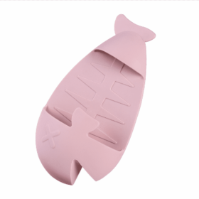 Silicon/Rubber Heat Resistant Culinary Mittens (Color: Pink)